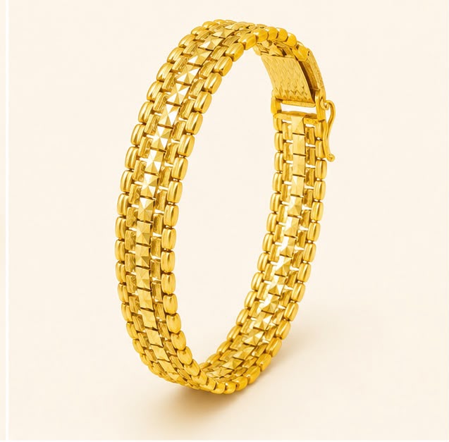 Men Gold Bracelet