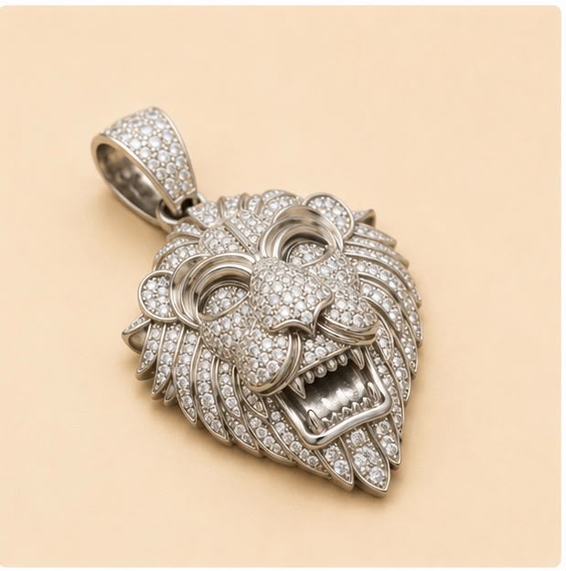 Men Silver Pendent