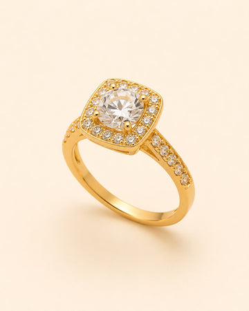Classic 22K Gold Stone Ring