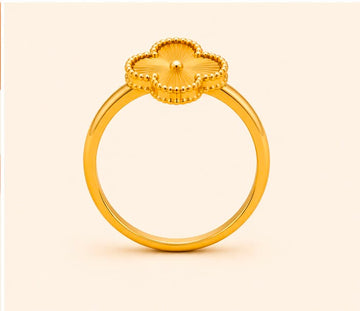 Van Cleef Inspired 22k Gold Ring