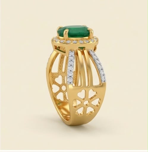 Emerald Prestige Ring