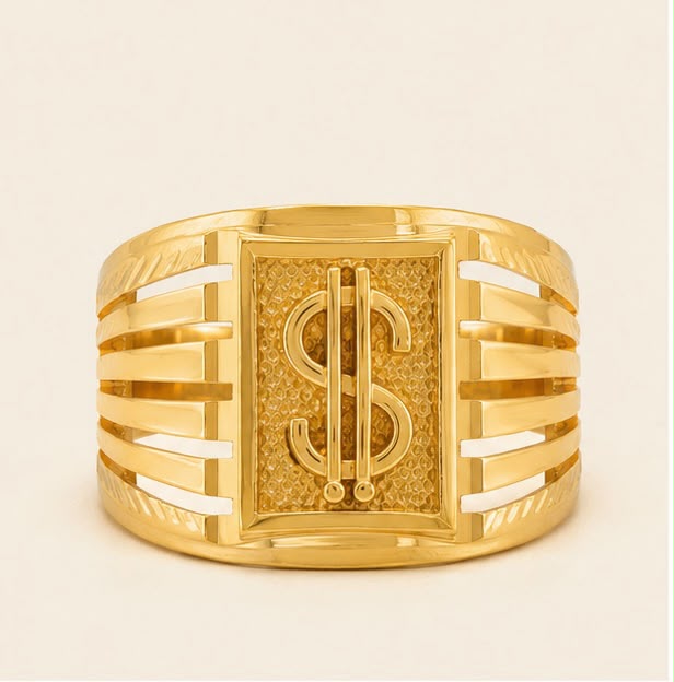 Victory Wealth 22k Gold Ring