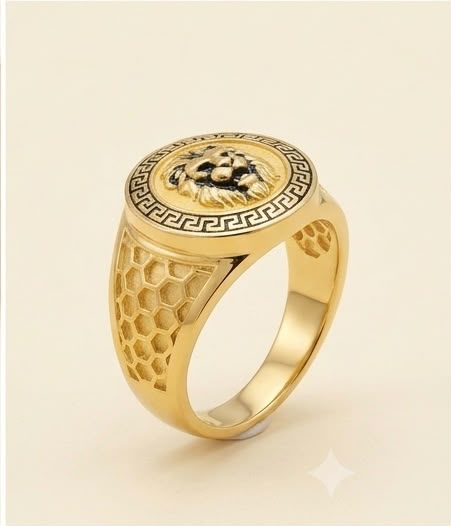 Royal Emblem 22k Gold Ring