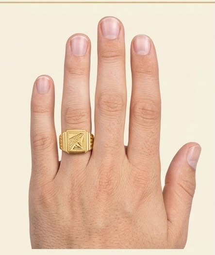Noble 22k Gold Ring