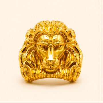 Fearless King 22k Gold Ring