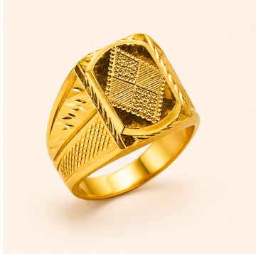 Vintage Signet 22k Gold Ring