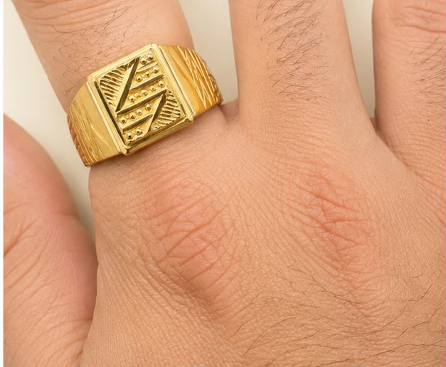 Icon 22k Gold Ring
