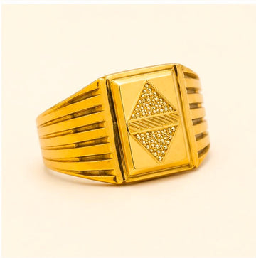 Titan Crest 22k Gold Ring
