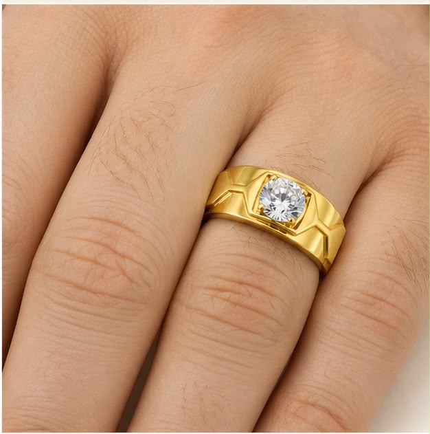 Dominion 22k Gold Ring
