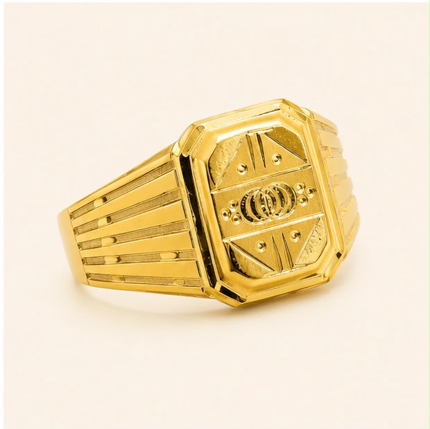 The Regent 22k Gold Ring