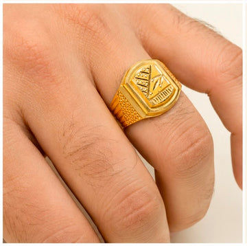 Simple Statement 22k Gold Ring