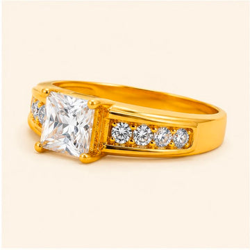 Precision Crest 22k Gold Ring
