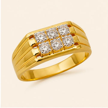 Obsidian 22k Gold Ring