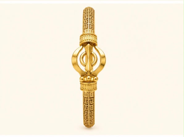Luxury Khanda 22k Gold Kada