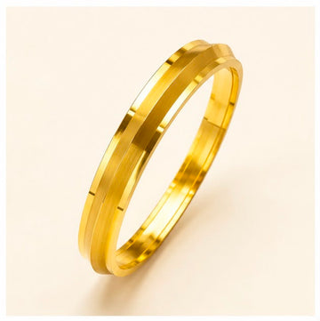 Elegant 22k Gold Men's Bangle