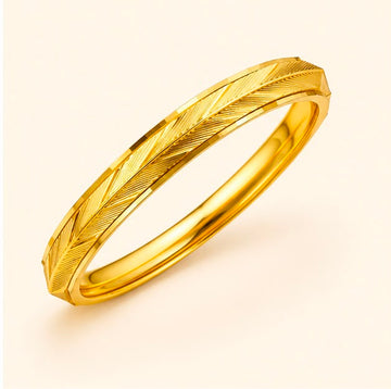 Fine Pattern 22k Gold Kada