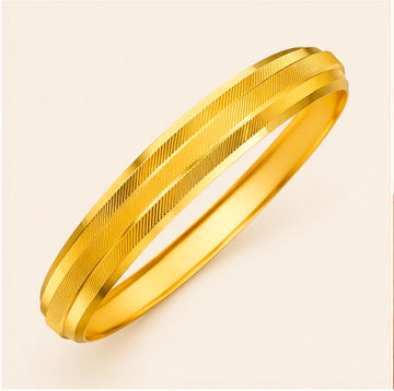 Timeless Pattern 22k Gold Bangle