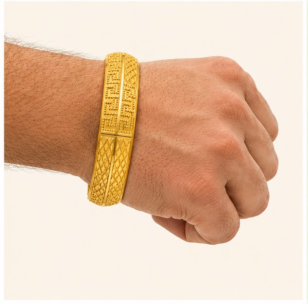 Imperial Dual 22k Gold Bangle