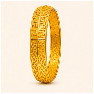 Imperial Dual 22k Gold Bangle