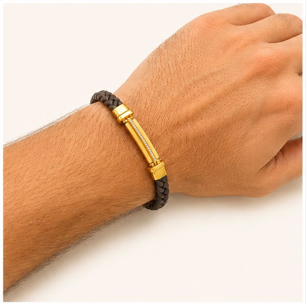 Executive 22K Gold Bracelet