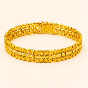 Multi Row 22k Gold Bracelet
