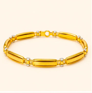 Executive 22k Gold Bracelet