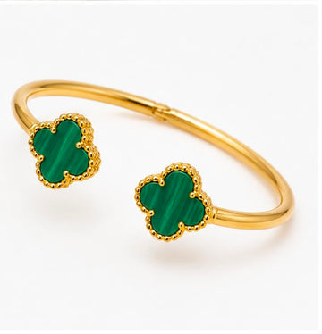 Van Cleef-Inspired 22k Gold Bracelet