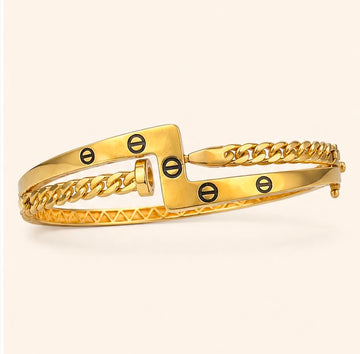 Designer 22K Gold Bracelet