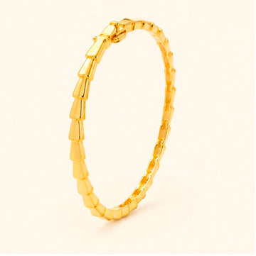 Elegant Link 22K Gold Bracelet
