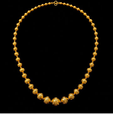 Trending Bead Mala 22k Gold Chain