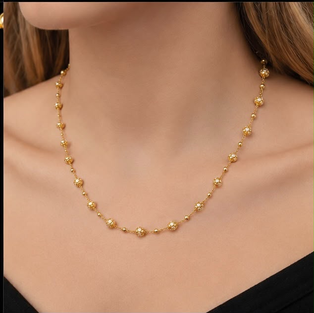 Luxury Station 22K Gold Chain
