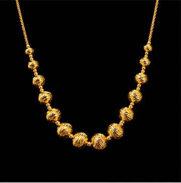 Signature Bead 22K Gold Chain