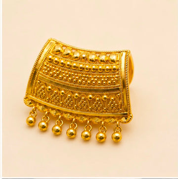 Antique Drop 22K Gold Pendant