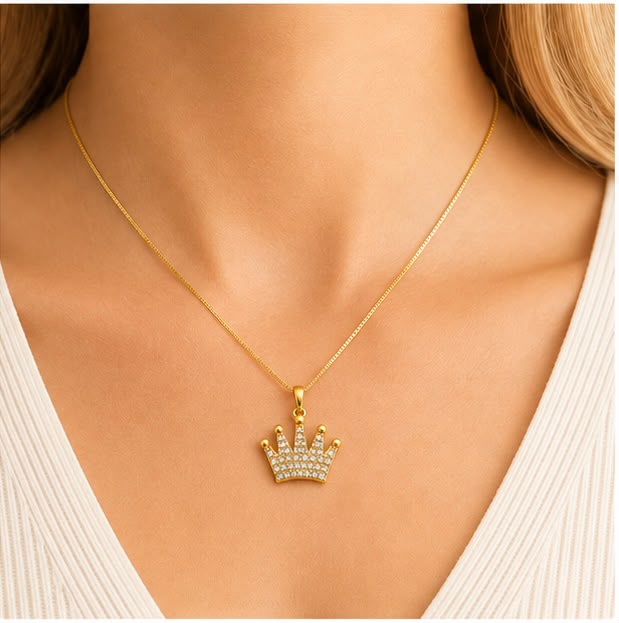 Crown Royale 22K Gold Pendant