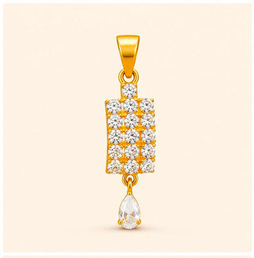 Grace Drop 22K Gold Pendant