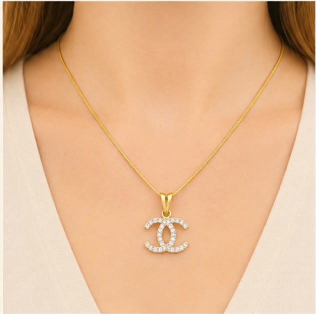 CC-inspired 22k Gold Pendant
