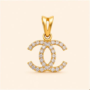 CC-inspired 22k Gold Pendant