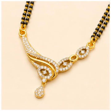Drop Pendant 22K Gold Mangalsutra