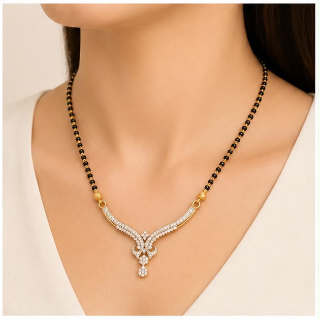 Serene Spark 22K Gold Mangalsutra