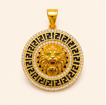 Lion Legacy 22K Gold Pendant