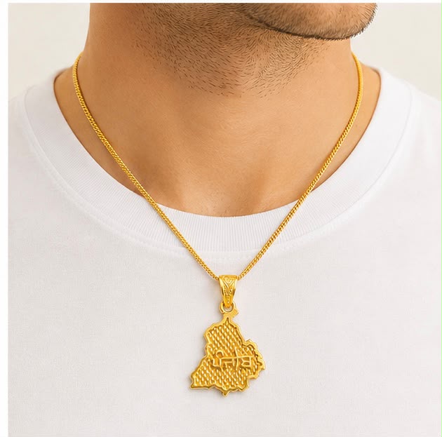 Punjab Spirit 22K Gold Pendant