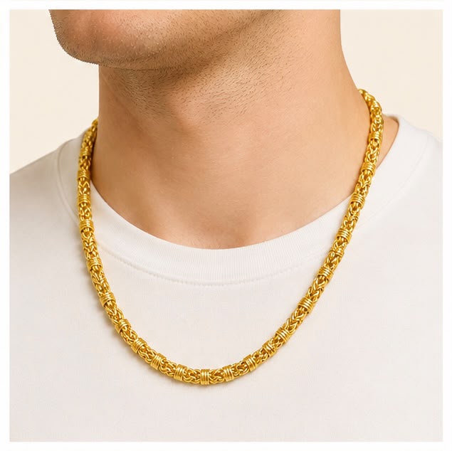 King's Braid 22K Gold Chain