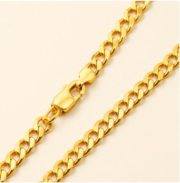Executive Cuban 22K Gold Chain