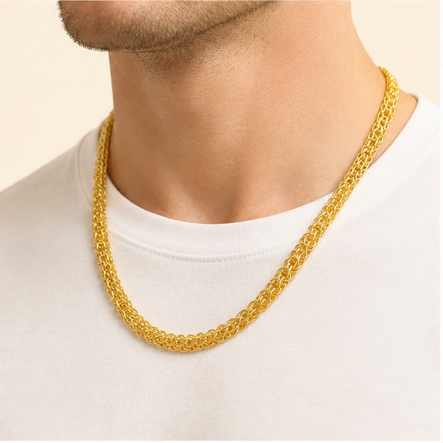 Imperial Weave 22K Gold Chain