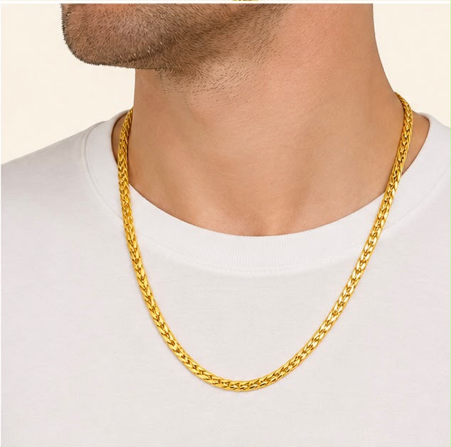 Power Weave 22K Gold Chain