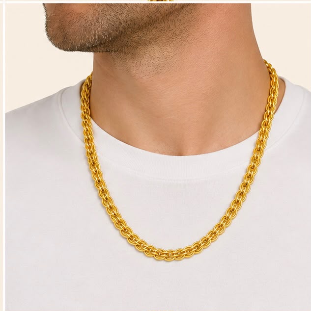 Elite Byzantine 22K Gold Chain