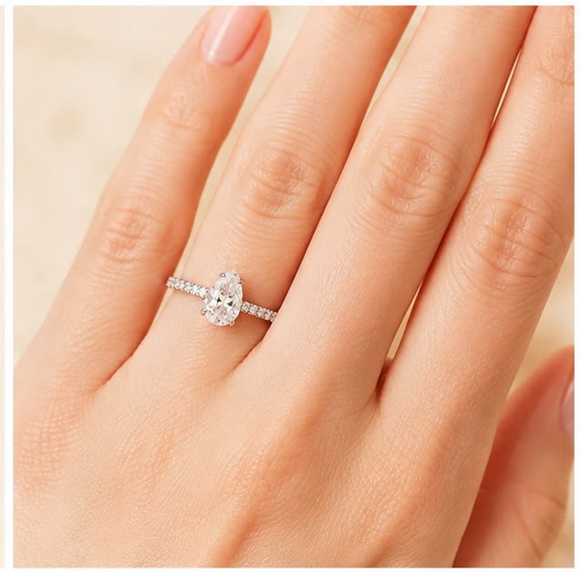 Forever Pear Diamond Ring