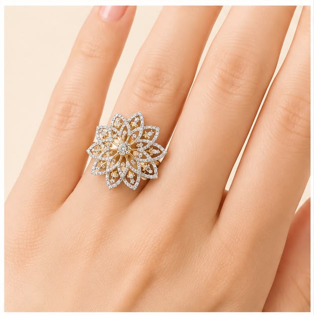 Bloom Diamond Ring