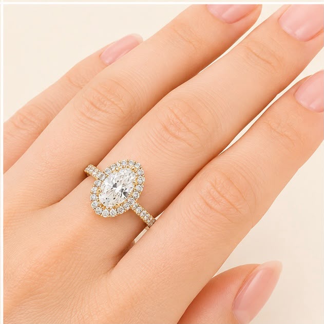 Signature Oval Diamond Ring
