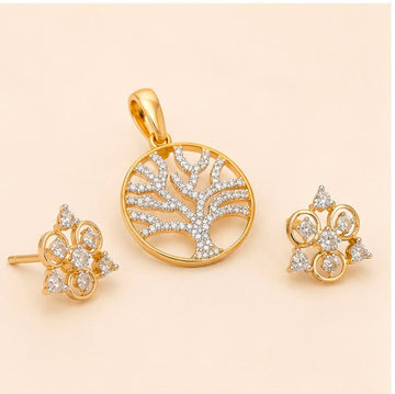 Elegant Tree Pendant Set